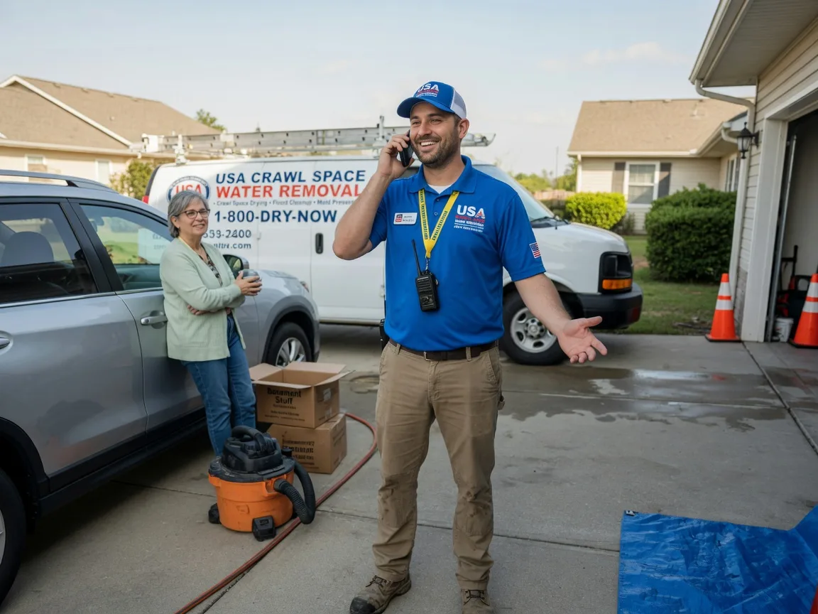 Crawl Space Water Removal New Paris, OH FAQs